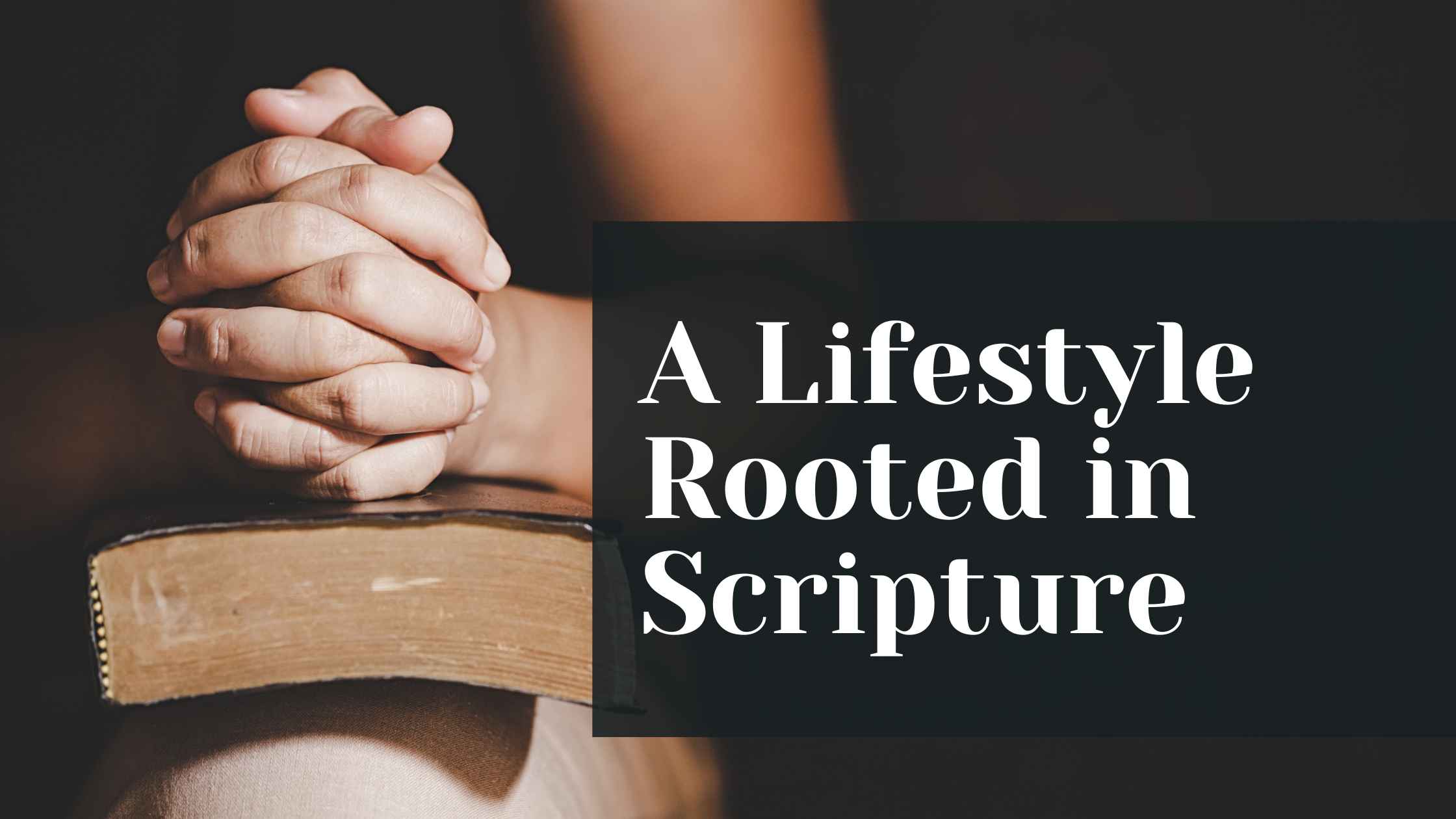Prayer Lifestyle
